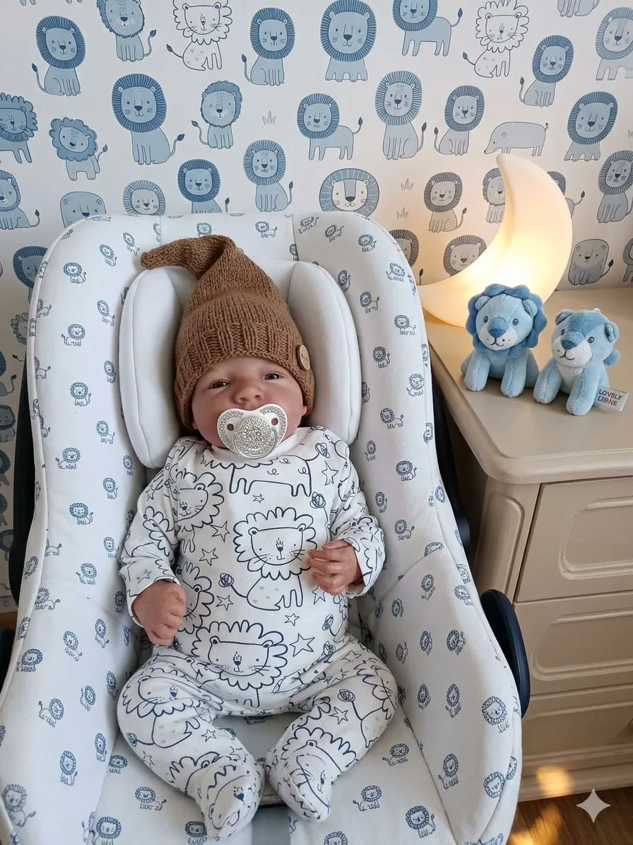 Ukázka úpravy fotografií reborn panenky 131